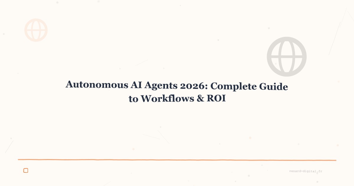 autonomous ai agents 2026 complete guide seo
